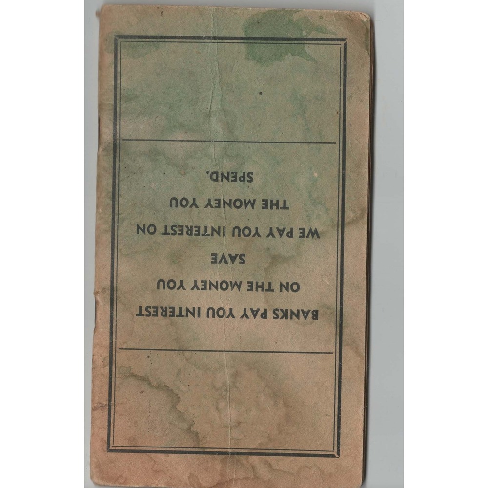 Vintage Baum's Trading Stamp Book Green Bay Wisconsin Green Stamps Booklet - Picture 2 of 3